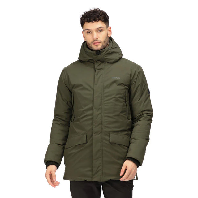 Regatta Mens Yewbank Waterproof Insuated Parka Jacket