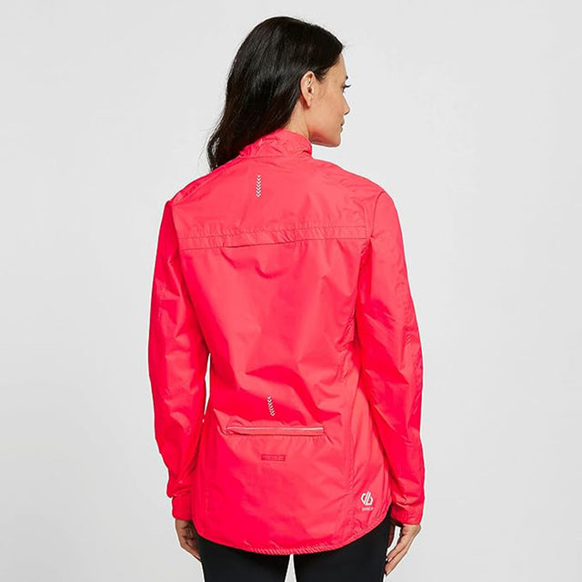 Dare2b Womens Mediant Waterproof Reflective Cycle Jacket