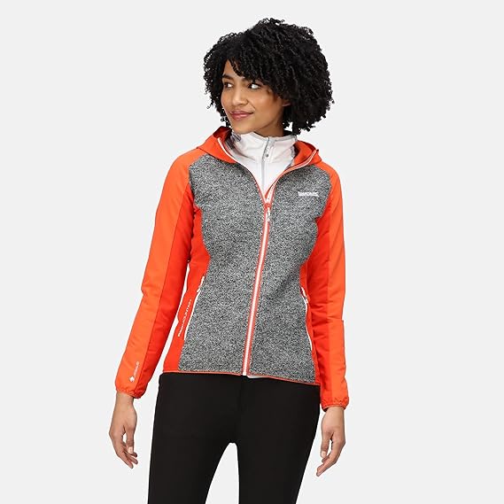 Regatta Womens Garn Full Zip Hooded Softshell Jacket