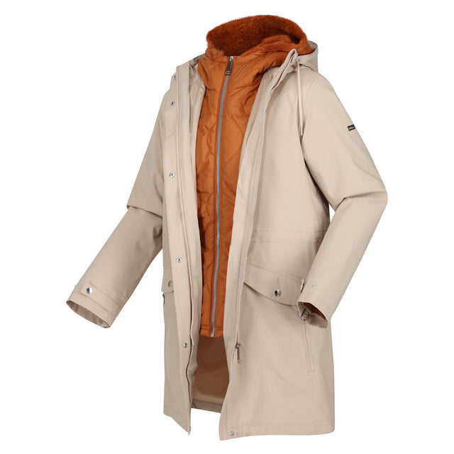 Regatta Womens Brentley 3 in 1 Longer Waterproof Parka Jacket