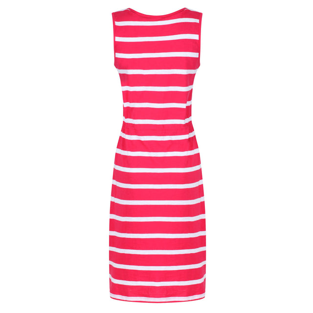 Regatta Womens Felixia Cotton Drawcord Mid Length Sun Summer Dress