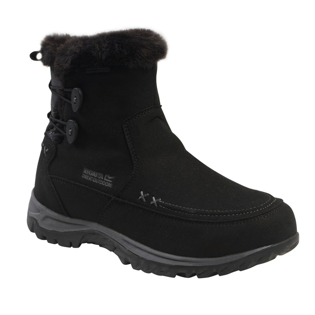 Regatta Womens Lady Newley Mid Fleece Lined Winter Waterproof Boots