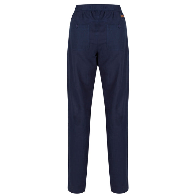 Regatta Womens Quanda Coolweave Cotton Light Casual Trousers