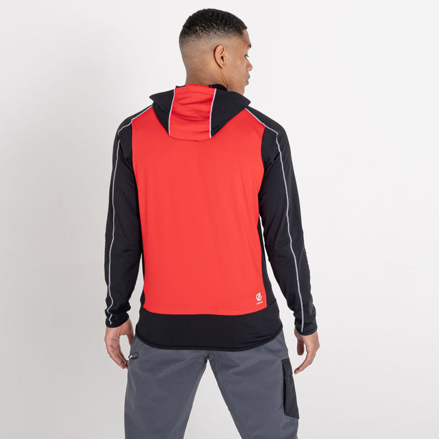 Dare2b Mens Revivied Core Full Zip Stretch Hooded Jacket