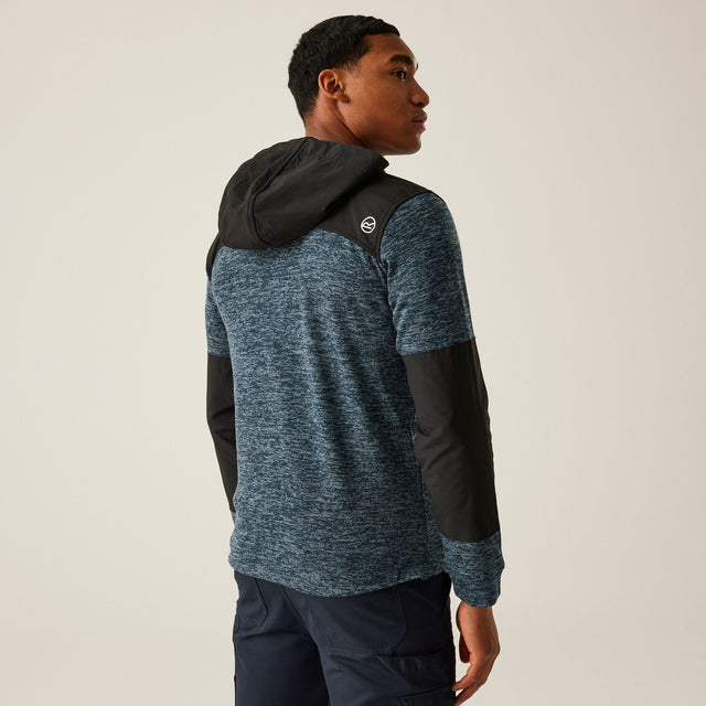 Regatta Mens Heist Hybrid Hoodie Hooded Fleece Jacket