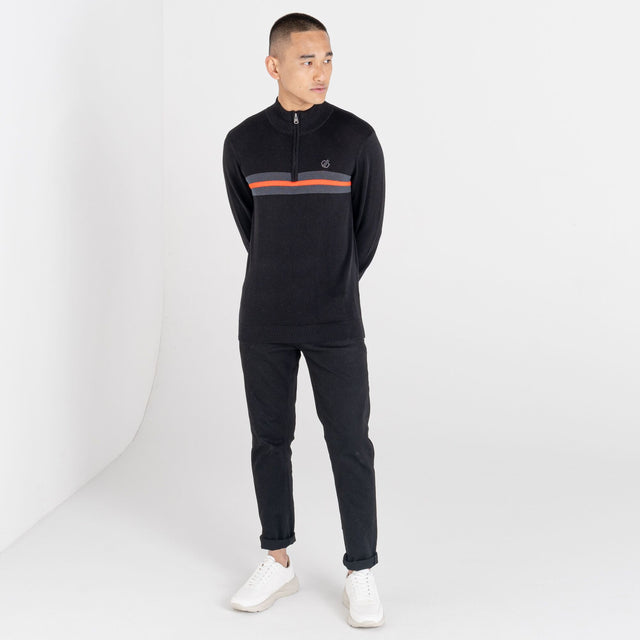 Dare2b Mens Dutiful Half Zip Jumper Knitted Sweater