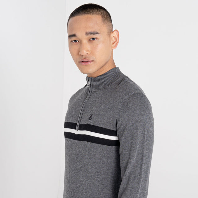 Dare2b Mens Dutiful Half Zip Jumper Knitted Sweater