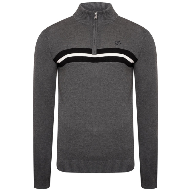 Dare2b Mens Dutiful Half Zip Jumper Knitted Sweater