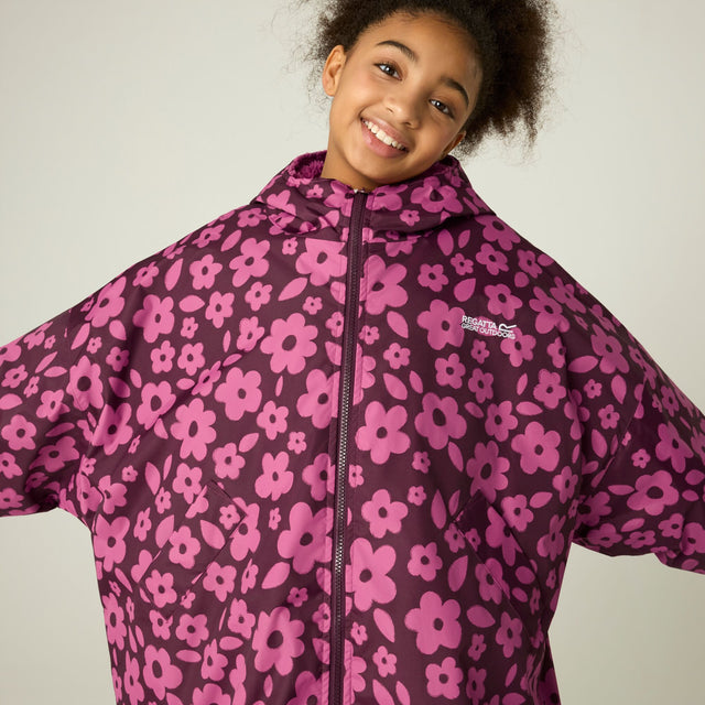 Regatta Kids Hooded Waterproof Dry Changing Robe