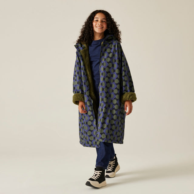 Regatta Kids Girls Orla Kiely Waterproof Dry Changing Robe