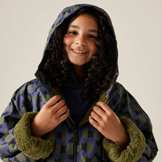 Regatta Kids Girls Orla Kiely Waterproof Dry Changing Robe