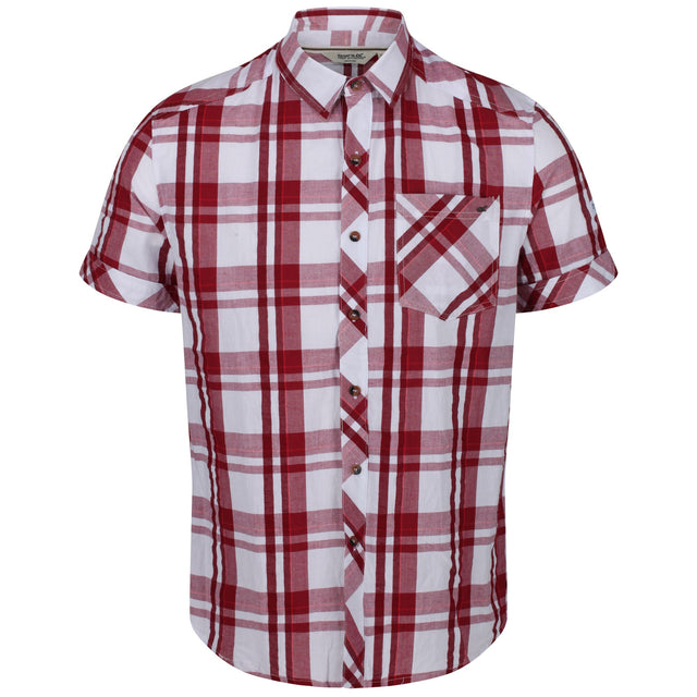 Regatta Mens Deakin III Short Sleeve Check Shirt