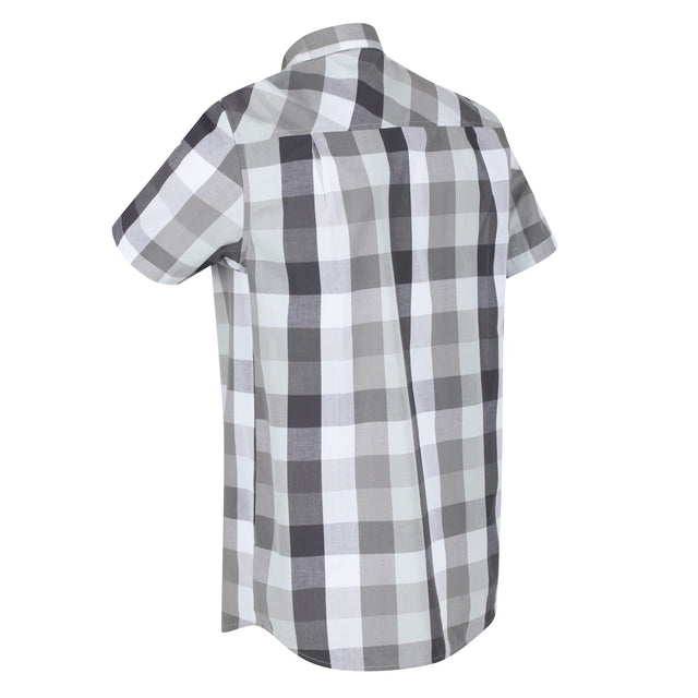 Regatta Mens Ramiel Short Sleeve Check Shirt
