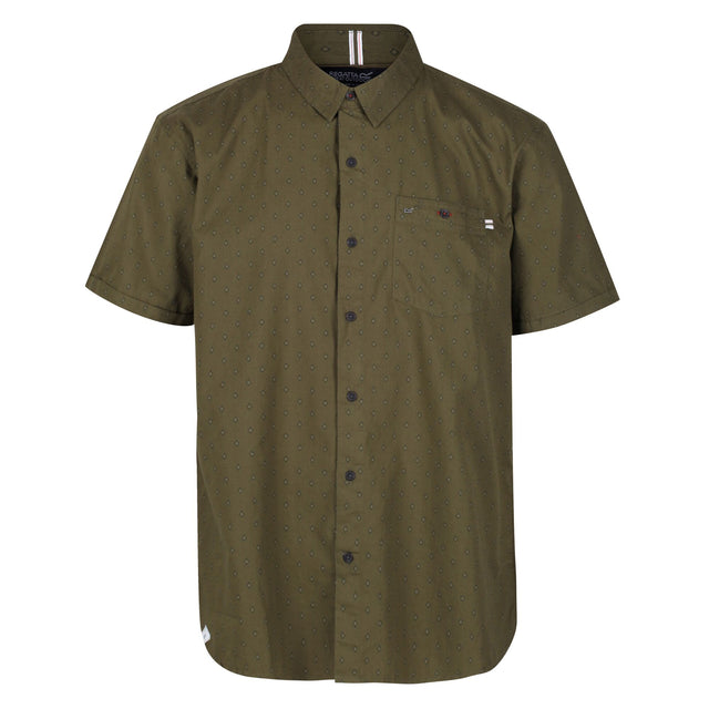 Regatta Mens Dalziel Short Sleeve Shirt