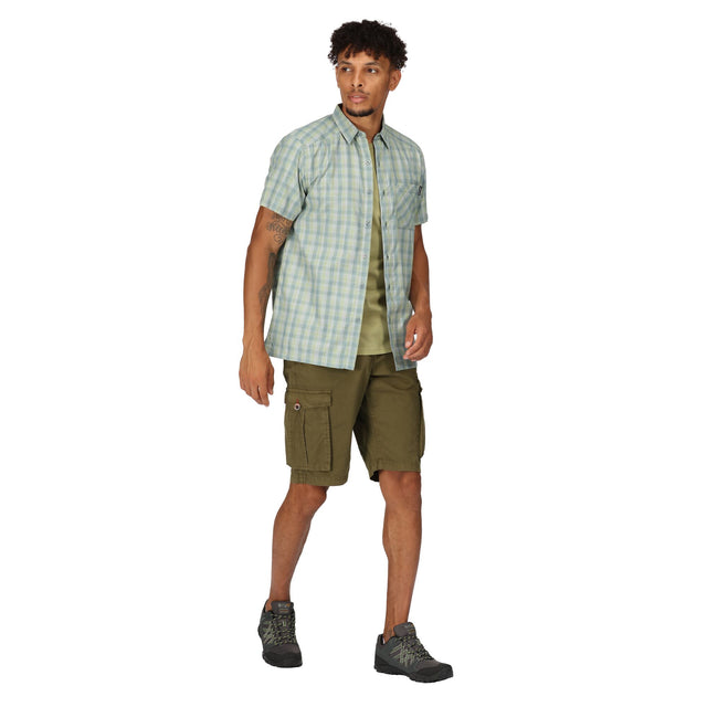 Regatta Mens Kalambo VII Short Sleeve Check Shirt