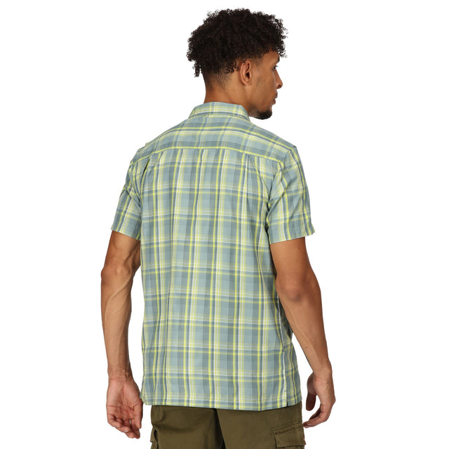 Regatta Mens Mindano VII Short Sleeve Check Shirt
