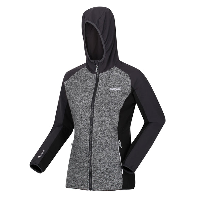 Regatta Womens Garn Full Zip Hooded Softshell Jacket