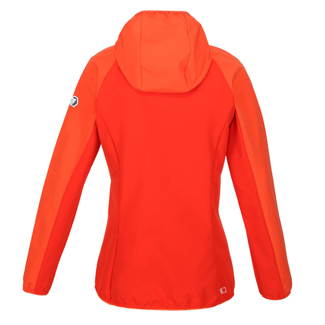 Regatta Womens Garn Full Zip Hooded Softshell Jacket