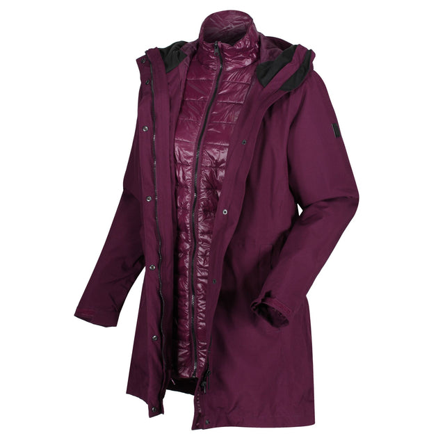 Regatta Womens Denbury 3 in 1 Waterproof Jacket