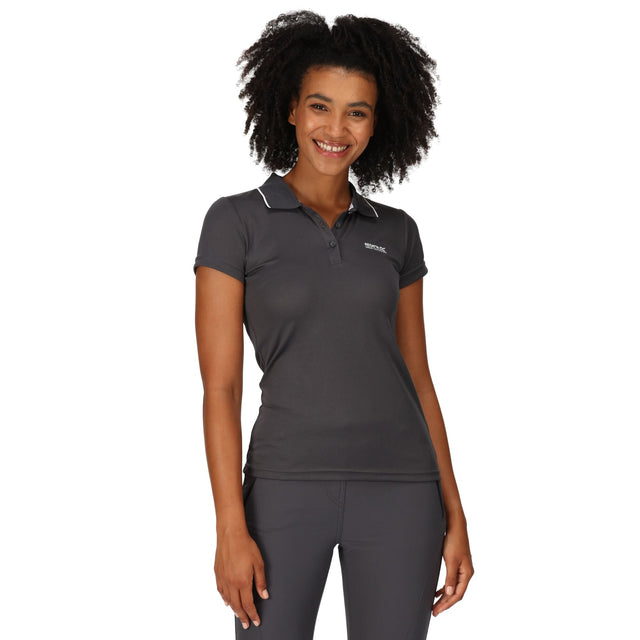 Regatta Womens Maverick V Short Sleeve Polo Shirt