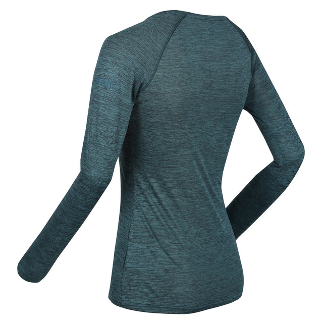 Regatta Womens Burlow Long Sleeve Actice T Shirt