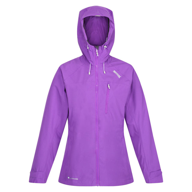Regatta Womens Britedale Waterproof Breathable Jacket - LED Torch On Hood