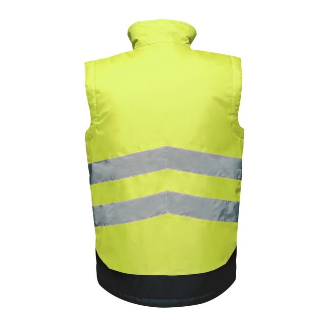 Regatta Mens Hi Vis Viz Work Wear Insulated Bodywarmer Gilet