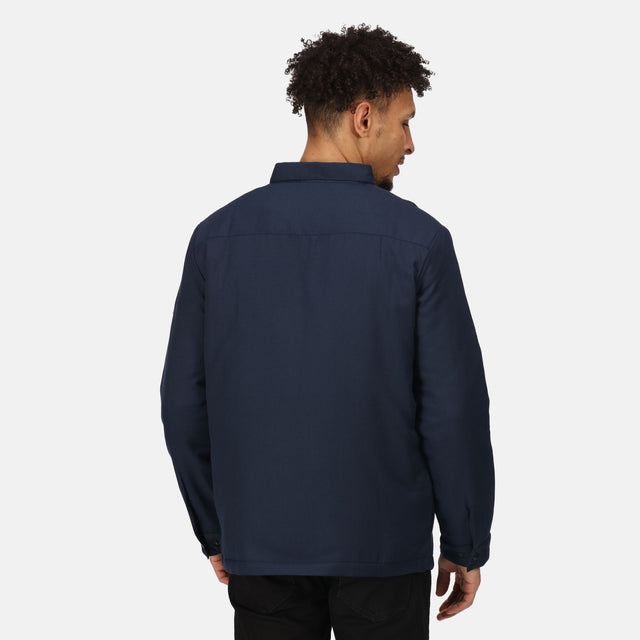 Regatta Mens Gawayne Insulated Wool Effect Winter Shirt