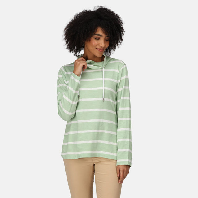 Regatta Womens Helvine Overhead Stripe Cotton Jumper