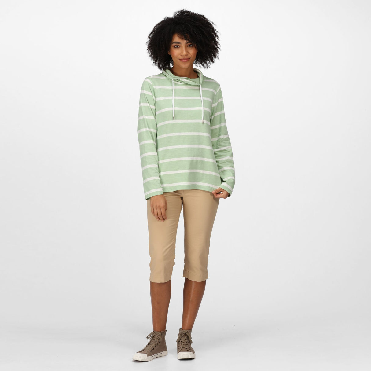 Regatta Womens Helvine Overhead Stripe Cotton Jumper