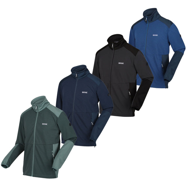 Regatta Mens Highton III Full Zip Fleece Jacket
