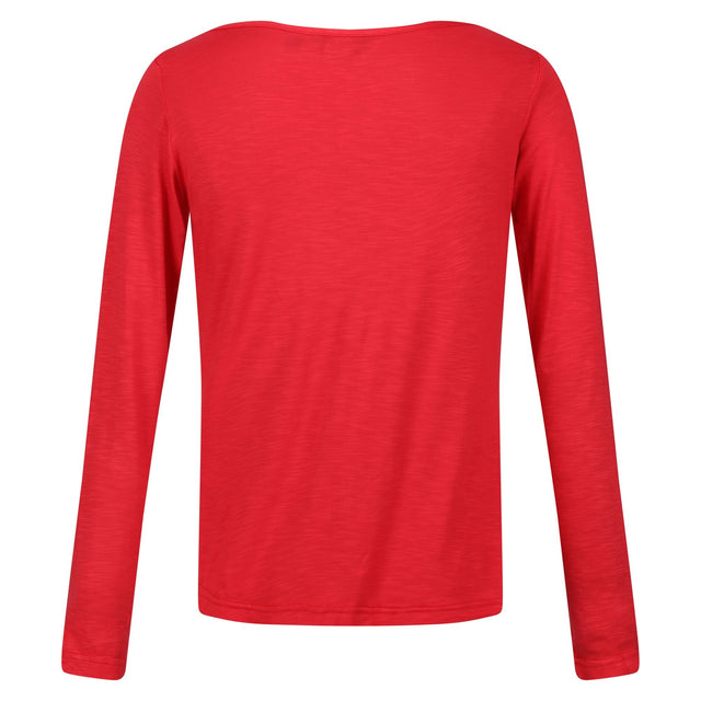 Regatta Womens Lakeisha Boat Neck Long Sleeve Top T Shirt