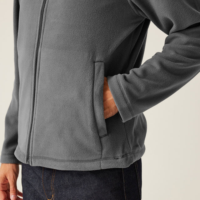 Regatta Mens Micro Lightweight Full Zip Fleece Jacket