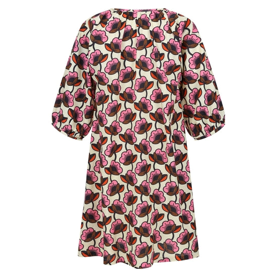 Regatta Womens Orla Kiely Tie Neck Casual Summer Dress