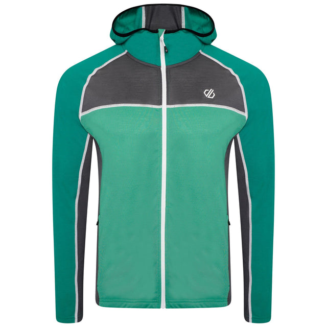 Dare2b Mens Perennial Full Zip Hooded Stretch Wool Sweater