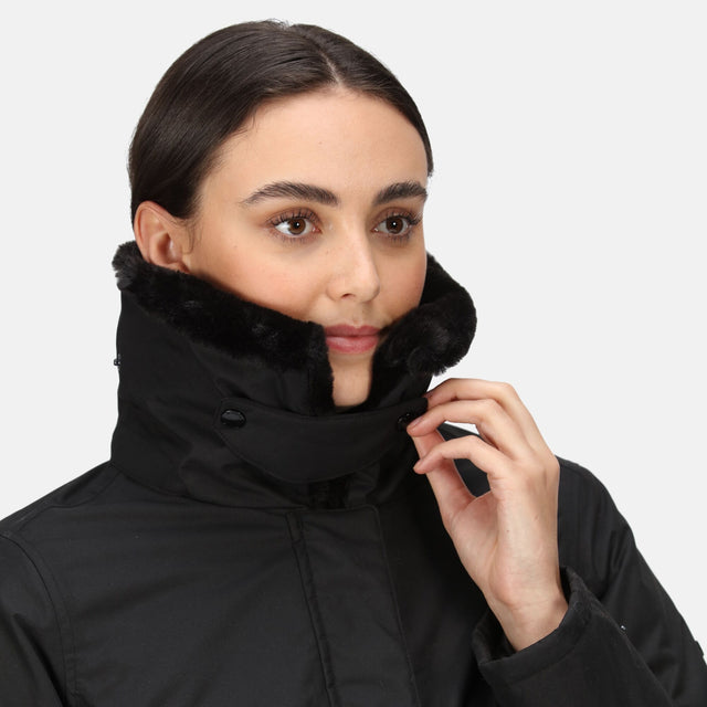 Regatta Womens Renata Fur Collar Insulated Waterproof Jacket