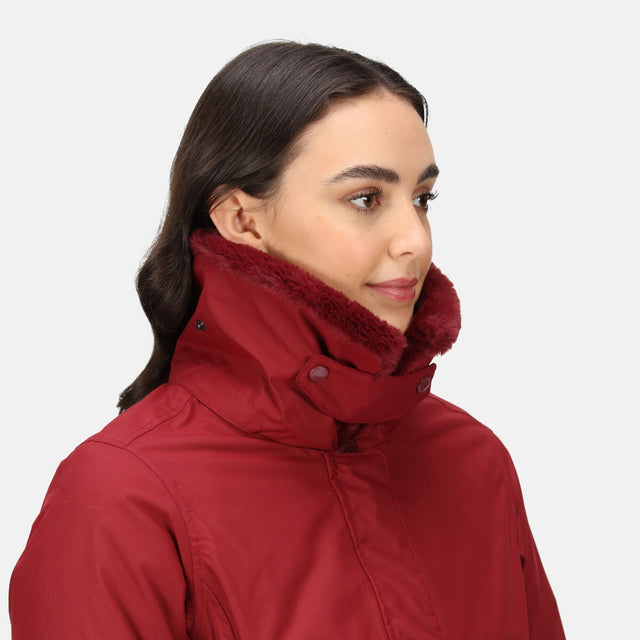 Regatta Womens Renata Fur Collar Insulated Waterproof Jacket