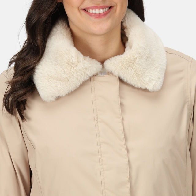 Regatta Womens Renata Fur Collar Insulated Waterproof Jacket