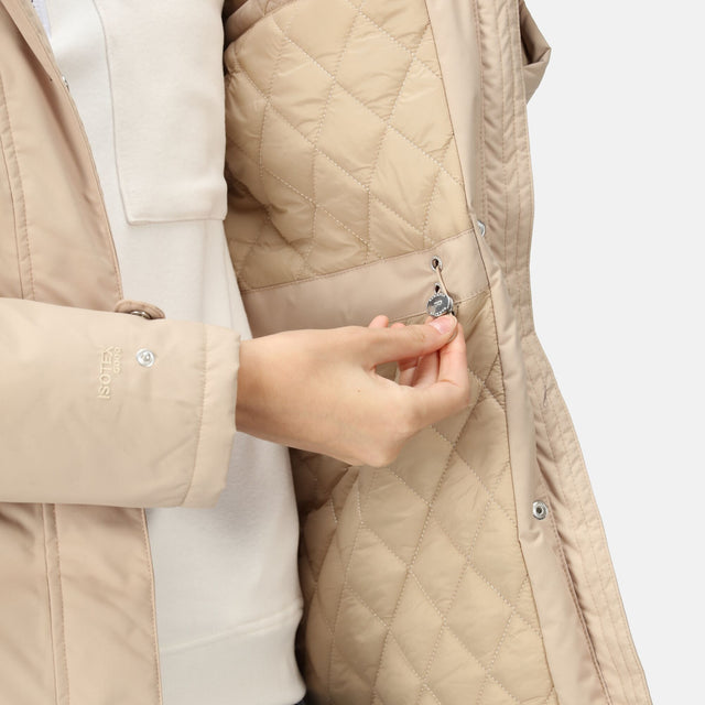 Regatta Womens Renata Fur Collar Insulated Waterproof Jacket