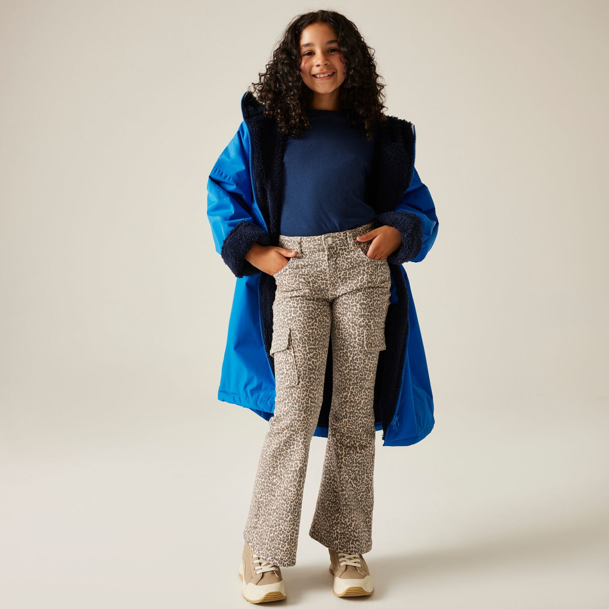 Regatta Kids Hooded Waterproof Dry Changing Robe