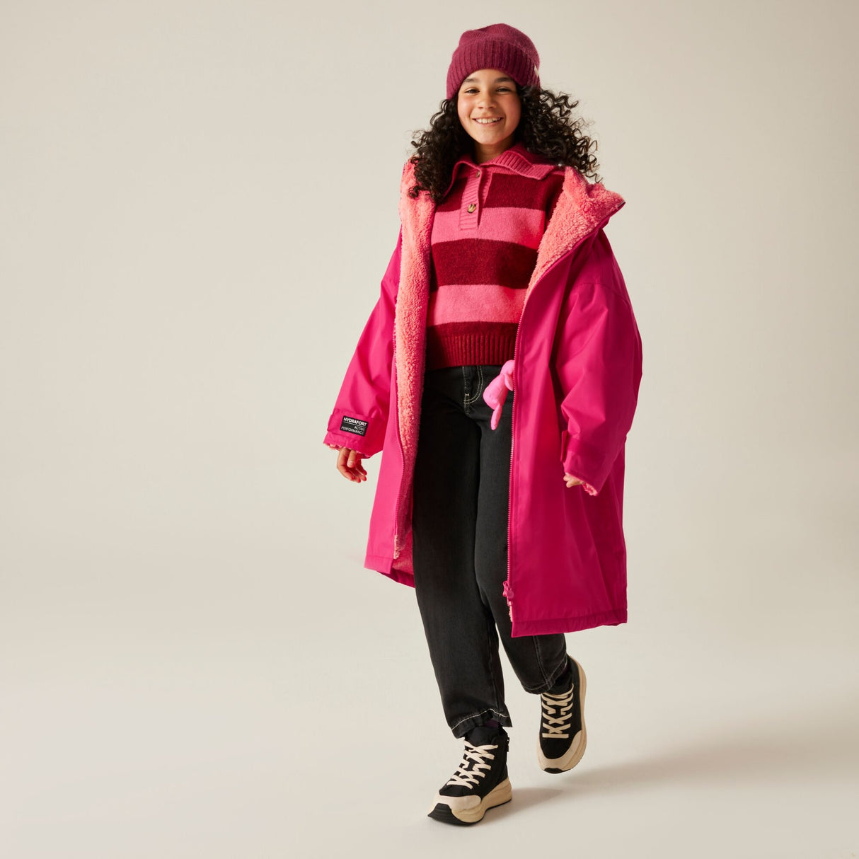 Regatta Kids Hooded Waterproof Dry Changing Robe