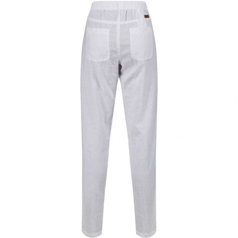 Regatta Womens Quanda Coolweave Cotton Light Casual Trousers