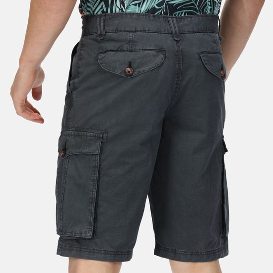 Regatta Mens Shorebay Casual Cotton Cargo Shorts