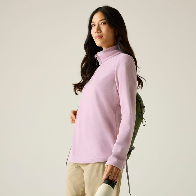 Regatta Womens Sweethart Half Zip Fleece Jacket