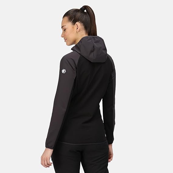 Regatta Womens Garn Full Zip Hooded Softshell Jacket