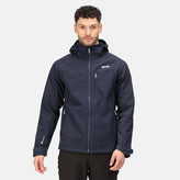 Regatta Mens Hewitts VII Hooded Lined Softshell Jacket
