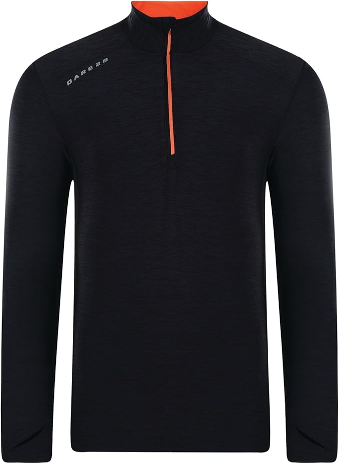 Dare2b Mens Trival Lightweight Core Stretch Half Zip Top