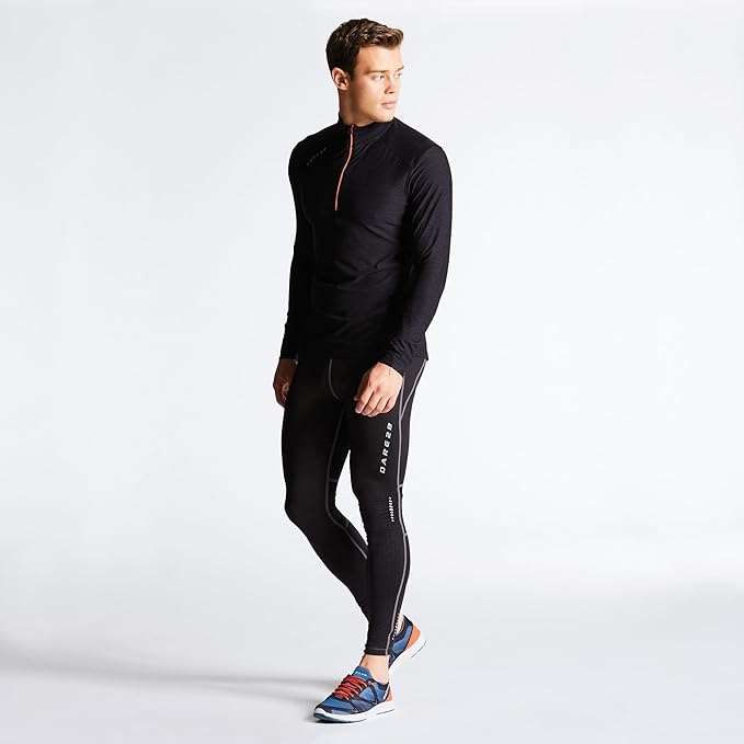 Dare2b Mens Trival Lightweight Core Stretch Half Zip Top