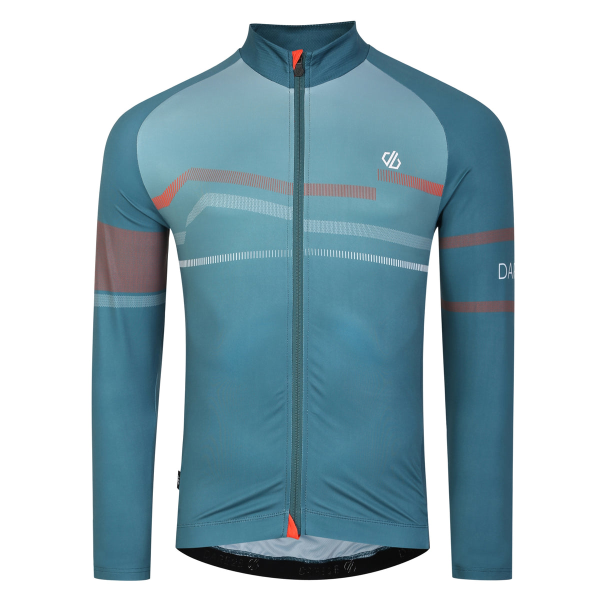 Dare2b Mens AEP Revolving Long Sleeved Cycle Jersey