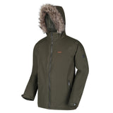 Regatta Mens Haig Waterproof Insulated Hooded Parka Jacket